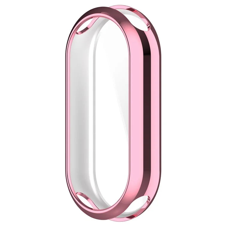 For Xiaomi Smart Band 8 / Mi Band 9 / 9 NFC Electroplating Full Protection Cover TPU Watch Frame Case