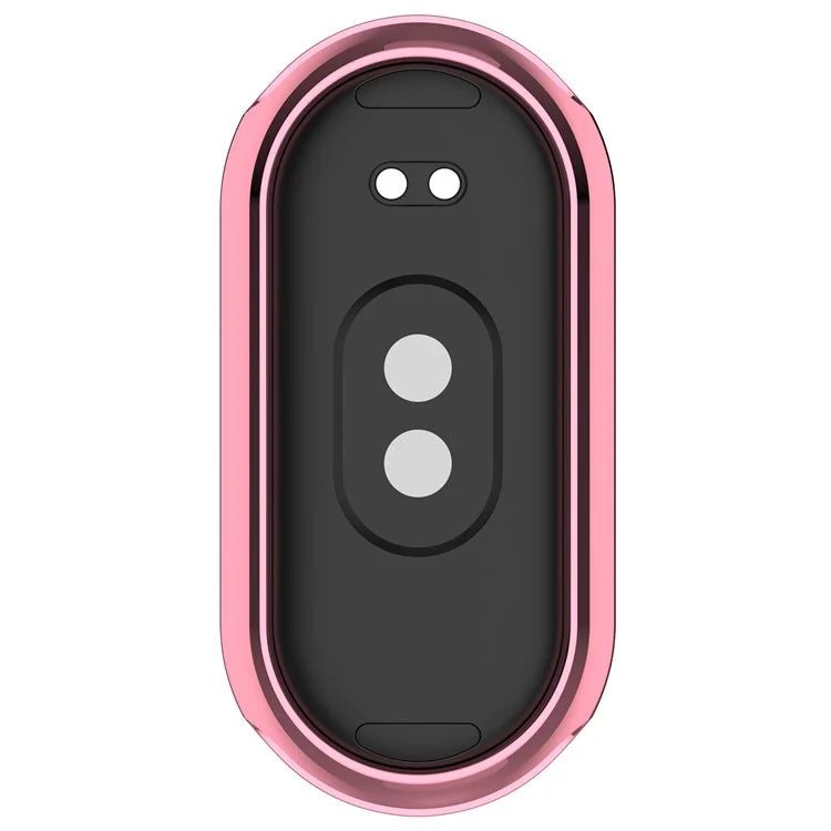 For Xiaomi Smart Band 8 / Mi Band 9 / 9 NFC Electroplating Full Protection Cover TPU Watch Frame Case