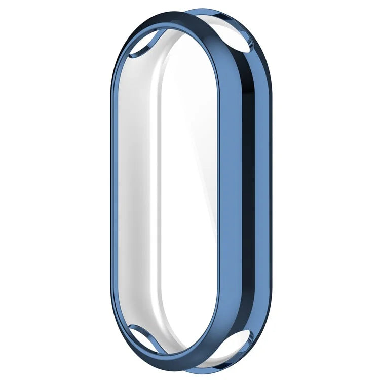 For Xiaomi Smart Band 8 / Mi Band 9 / 9 NFC Electroplating Full Protection Cover TPU Watch Frame Case