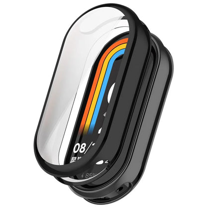 For Xiaomi Smart Band 8 / Mi Band 9 / 9 NFC Electroplating Full Protection Cover TPU Watch Frame Case