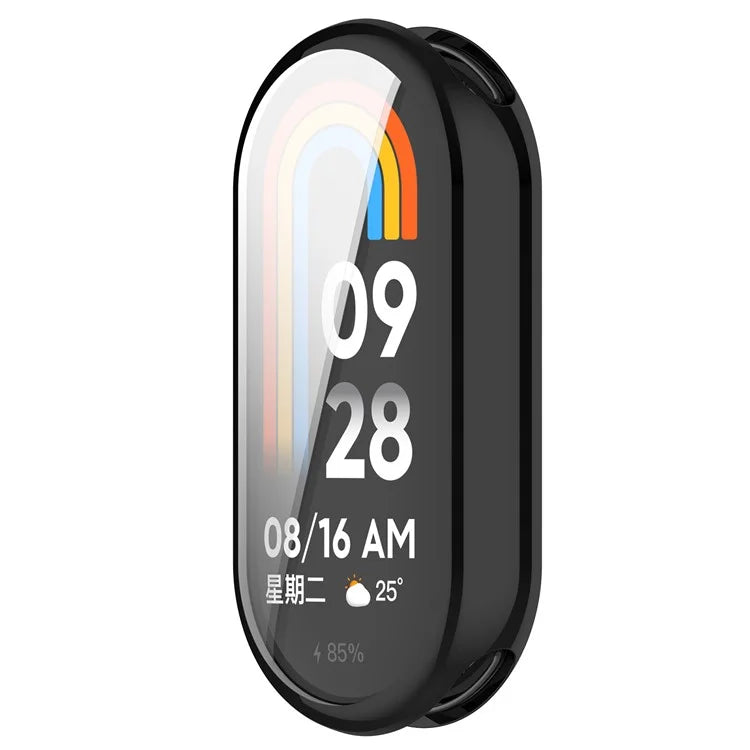 For Xiaomi Smart Band 8 / Mi Band 9 / 9 NFC Electroplating Full Protection Cover TPU Watch Frame Case