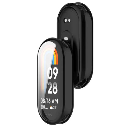 For Xiaomi Smart Band 8 / Mi Band 9 / 9 NFC Electroplating Full Protection Cover TPU Watch Frame Case