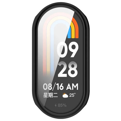 For Xiaomi Smart Band 8 / Mi Band 9 / 9 NFC Electroplating Full Protection Cover TPU Watch Frame Case