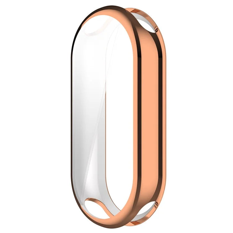 For Xiaomi Smart Band 8 / Mi Band 9 / 9 NFC Electroplating Full Protection Cover TPU Watch Frame Case
