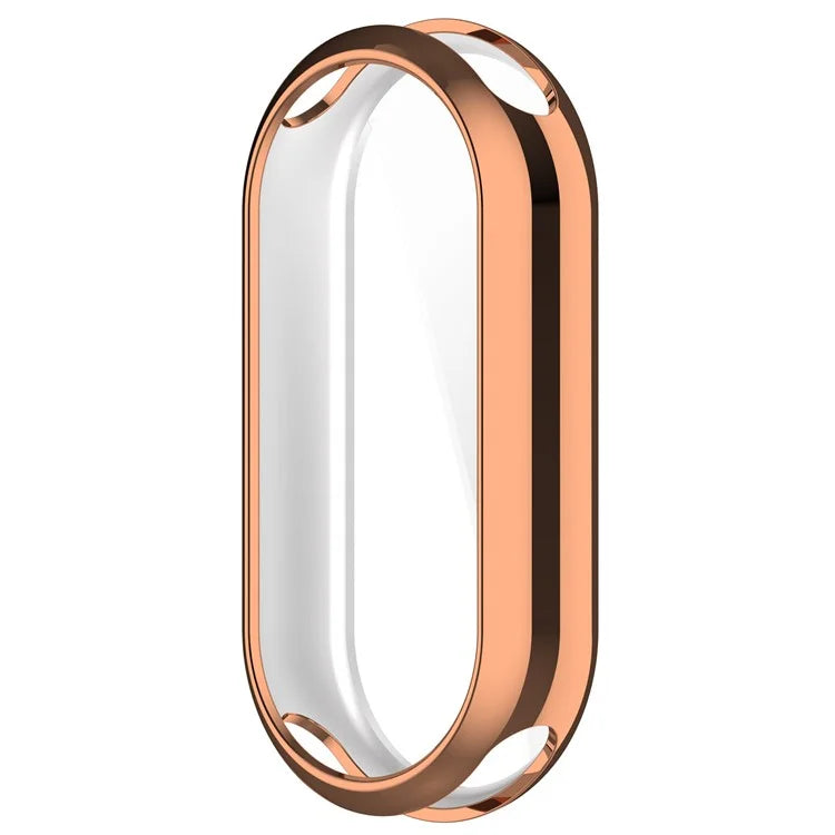 For Xiaomi Smart Band 8 / Mi Band 9 / 9 NFC Electroplating Full Protection Cover TPU Watch Frame Case