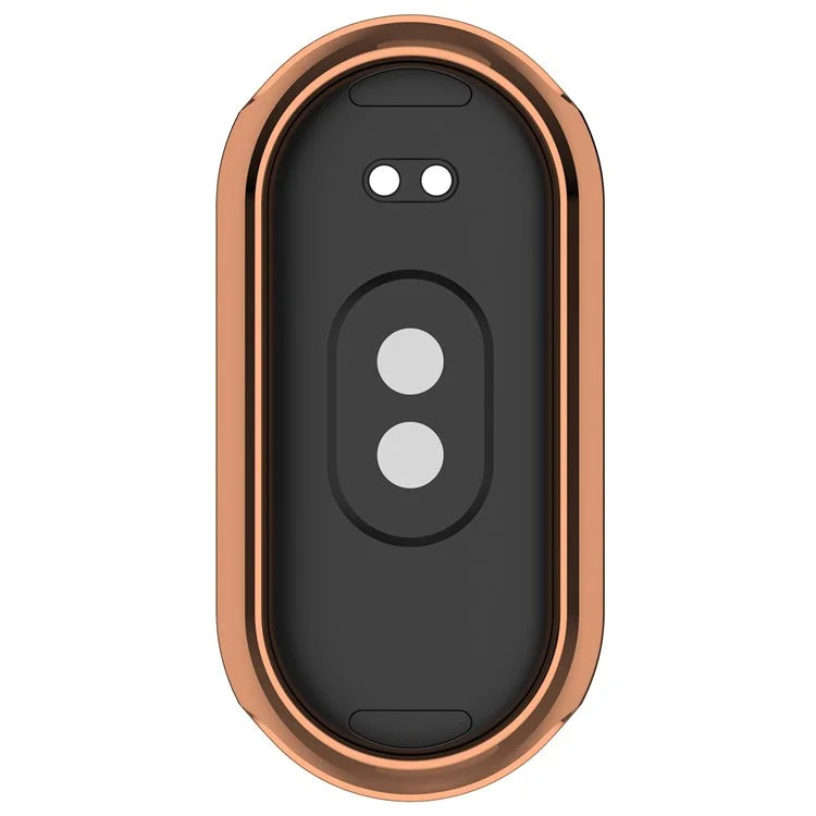 For Xiaomi Smart Band 8 / Mi Band 9 / 9 NFC Electroplating Full Protection Cover TPU Watch Frame Case