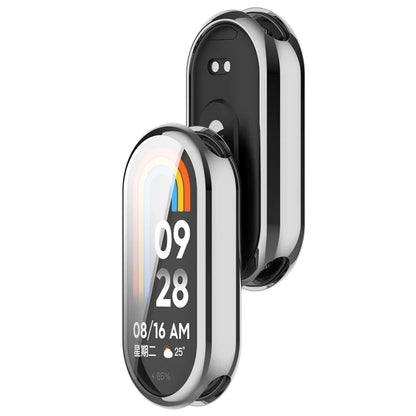 For Xiaomi Smart Band 8 / Mi Band 9 / 9 NFC Electroplating Full Protection Cover TPU Watch Frame Case