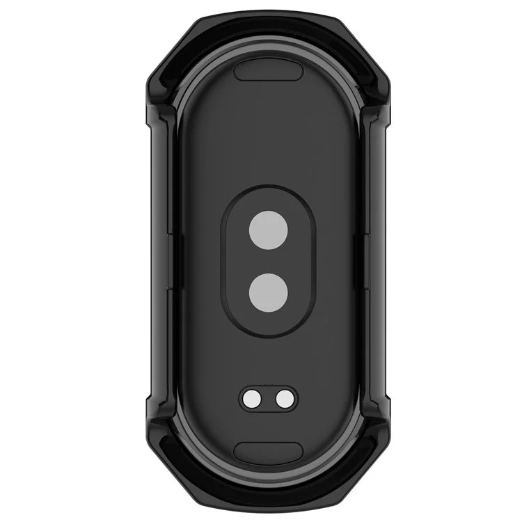 For Xiaomi Mi Band 9 NFC / Mi Band 9 Anti-Scratch Hard PC Watch Case with Tempered Glass Film