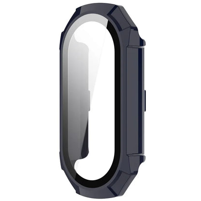 For Xiaomi Mi Band 9 NFC / Mi Band 9 Anti-Scratch Hard PC Watch Case with Tempered Glass Film