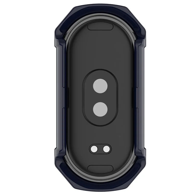 For Xiaomi Mi Band 9 NFC / Mi Band 9 Anti-Scratch Hard PC Watch Case with Tempered Glass Film