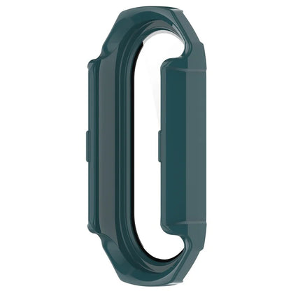For Xiaomi Mi Band 9 NFC / Mi Band 9 Anti-Scratch Hard PC Watch Case with Tempered Glass Film