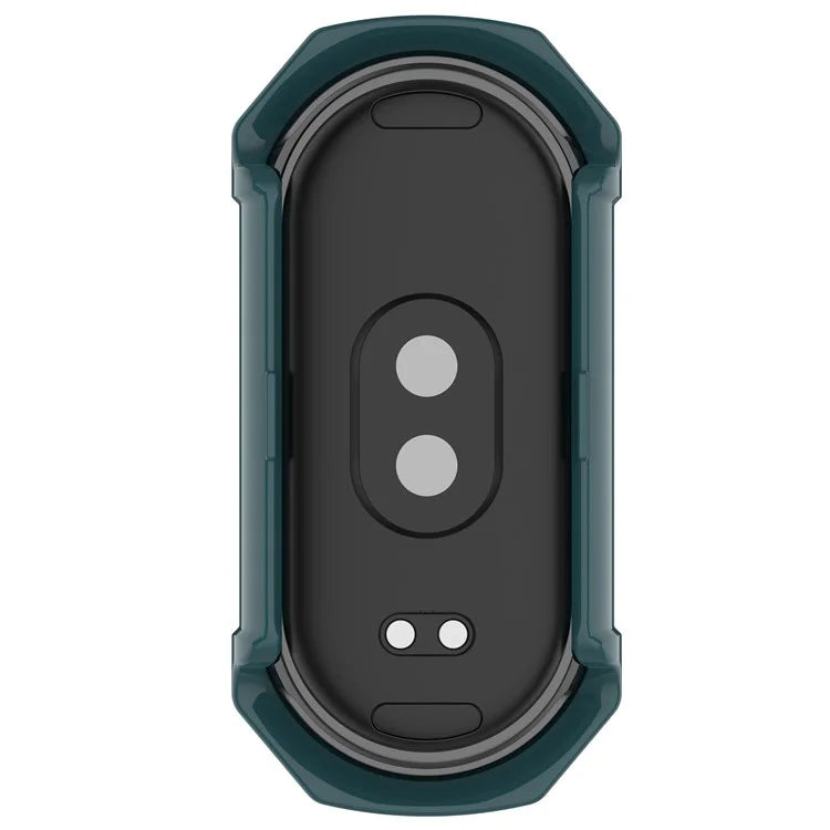 For Xiaomi Mi Band 9 NFC / Mi Band 9 Anti-Scratch Hard PC Watch Case with Tempered Glass Film