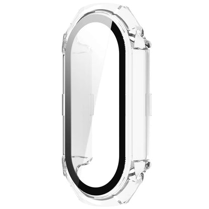For Xiaomi Mi Band 9 NFC / Mi Band 9 Anti-Scratch Hard PC Watch Case with Tempered Glass Film
