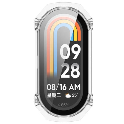 For Xiaomi Mi Band 9 NFC / Mi Band 9 Anti-Scratch Hard PC Watch Case with Tempered Glass Film