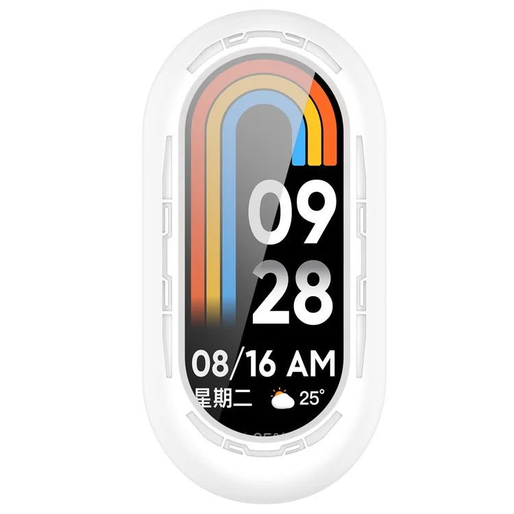 For Xiaomi Mi Band 9 / 9 NFC Silicone Watch Case Anti-collision Protection Frame