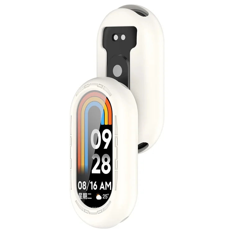 For Xiaomi Mi Band 9 / 9 NFC Silicone Watch Case Anti-collision Protection Frame