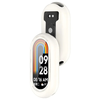 For Xiaomi Mi Band 9 / 9 NFC Silicone Watch Case Anti-collision Protection Frame