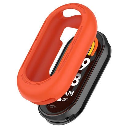 For Xiaomi Mi Band 9 / 9 NFC Silicone Watch Case Anti-collision Protection Frame