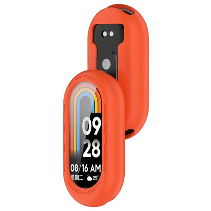 For Xiaomi Mi Band 9 / 9 NFC Silicone Watch Case Anti-collision Protection Frame