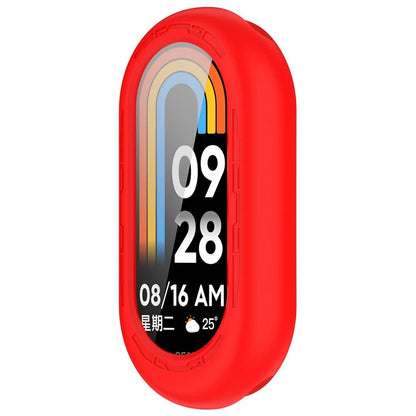 For Xiaomi Mi Band 9 / 9 NFC Silicone Watch Case Anti-collision Protection Frame