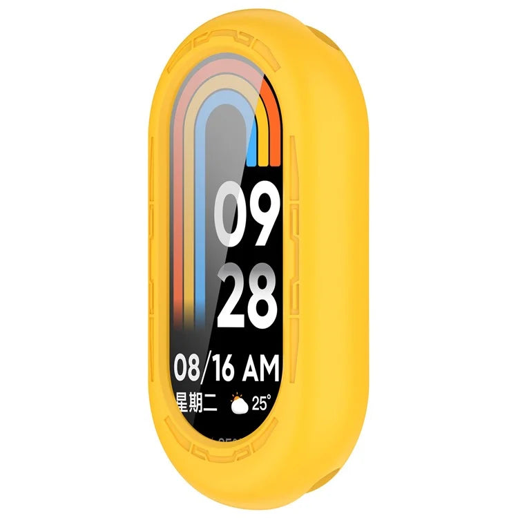 For Xiaomi Mi Band 9 / 9 NFC Silicone Watch Case Anti-collision Protection Frame