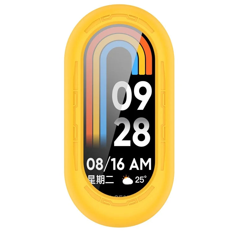 For Xiaomi Mi Band 9 / 9 NFC Silicone Watch Case Anti-collision Protection Frame