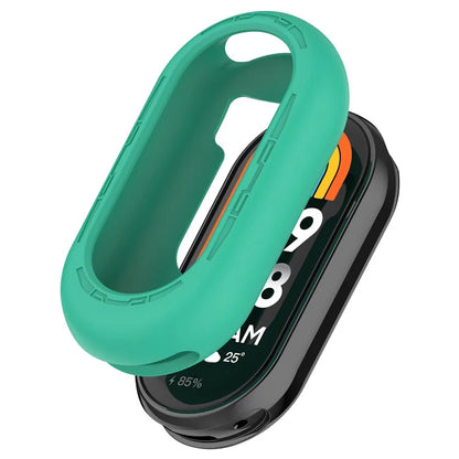 For Xiaomi Mi Band 9 / 9 NFC Silicone Watch Case Anti-collision Protection Frame