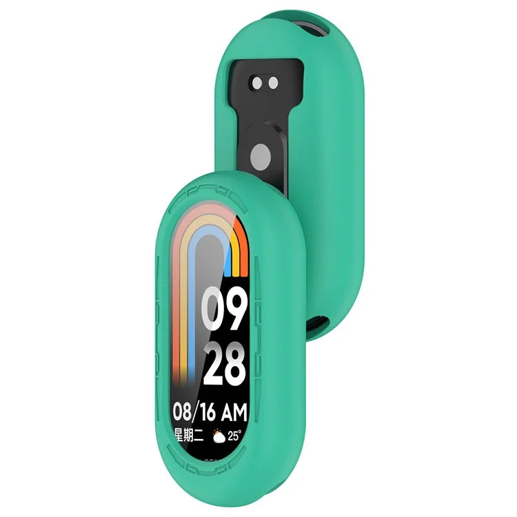 For Xiaomi Mi Band 9 / 9 NFC Silicone Watch Case Anti-collision Protection Frame