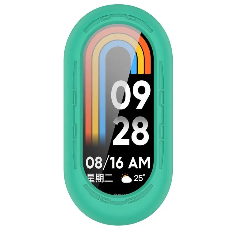 For Xiaomi Mi Band 9 / 9 NFC Silicone Watch Case Anti-collision Protection Frame