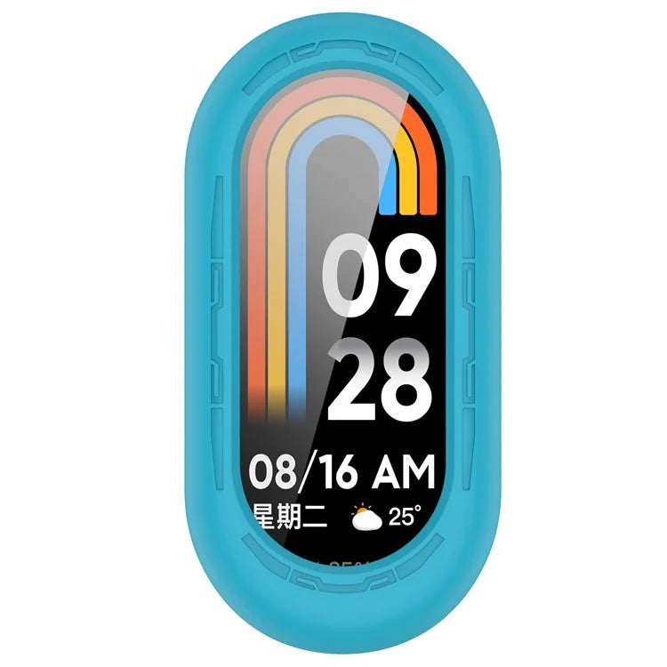 For Xiaomi Mi Band 9 / 9 NFC Silicone Watch Case Anti-collision Protection Frame