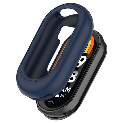 For Xiaomi Mi Band 9 / 9 NFC Silicone Watch Case Anti-collision Protection Frame