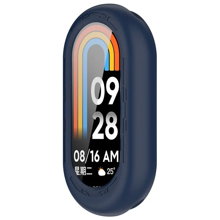 For Xiaomi Mi Band 9 / 9 NFC Silicone Watch Case Anti-collision Protection Frame