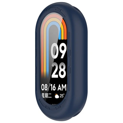 For Xiaomi Mi Band 9 / 9 NFC Silicone Watch Case Anti-collision Protection Frame