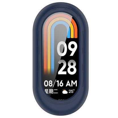 For Xiaomi Mi Band 9 / 9 NFC Silicone Watch Case Anti-collision Protection Frame