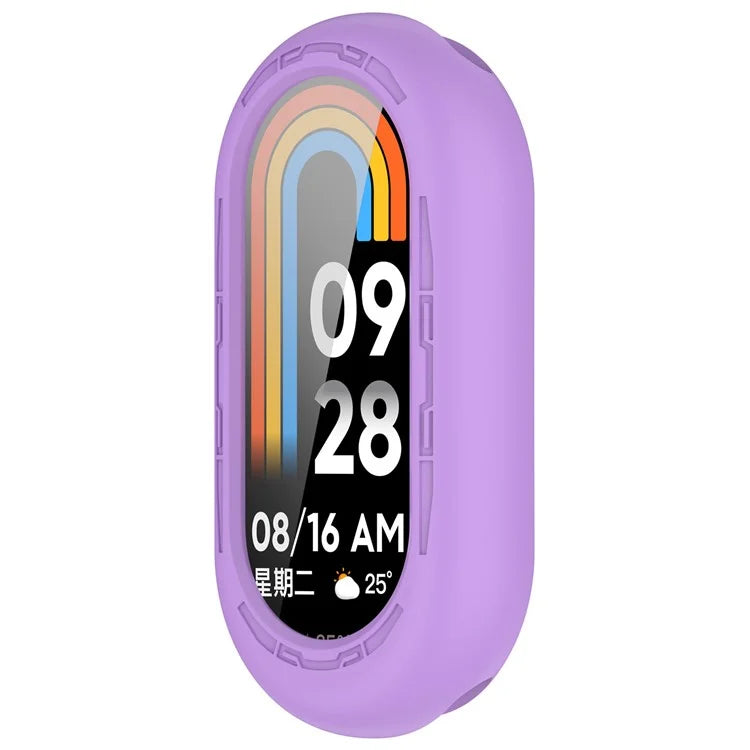 For Xiaomi Mi Band 9 / 9 NFC Silicone Watch Case Anti-collision Protection Frame