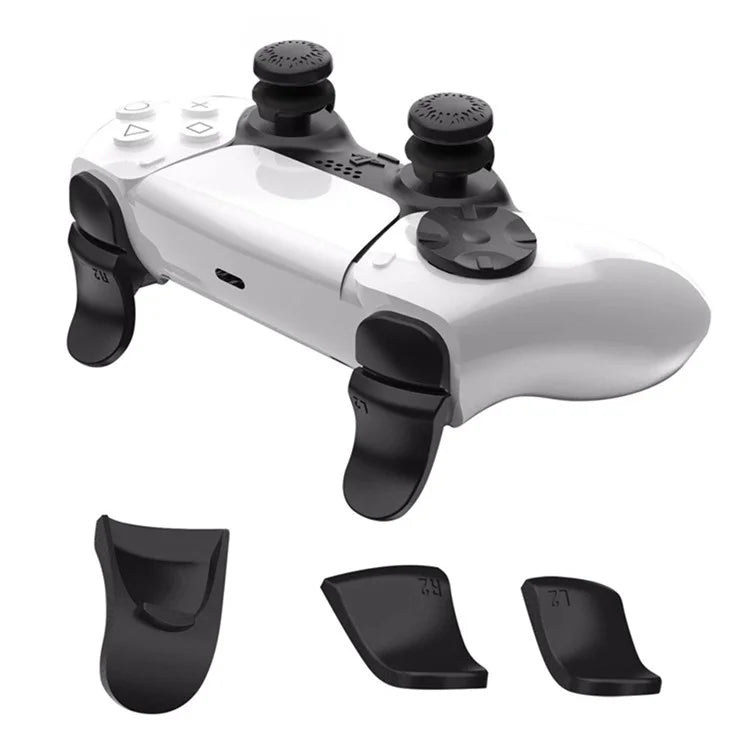 HONSON PS5309 For Sony PS5 / PS5 Slim Game Controller L2 R2 Button Extension Joystick Grip Riser Cap