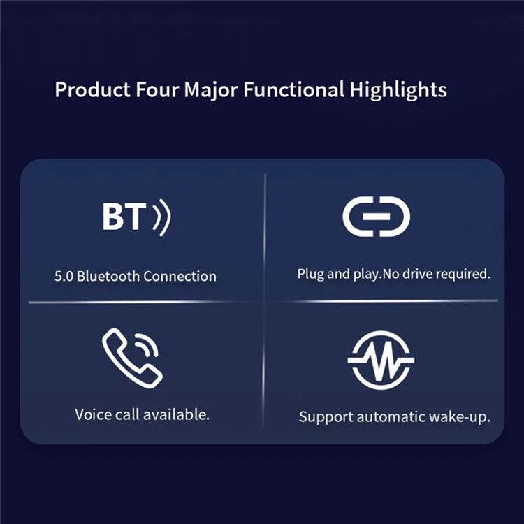 HONSON HS-SW390 For Nintendo Switch / Switch Lite / PS4 / PS5 Game Console Bluetooth Receiver Transmitter