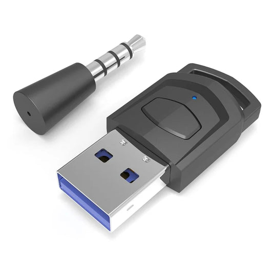 HONSON HS-PS5101 For Sony PS5 / PS4 / PC to Headphone Bluetooth USB 3.5mm Audio Transmitter Wireless Receiver