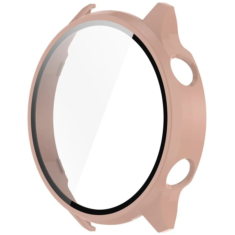 For OnePlus Watch 2R Case Hard PC Full Protective Watch Cover with Tempered Glass Film