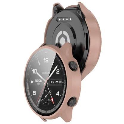 For OnePlus Watch 2R Case Hard PC Full Protective Watch Cover with Tempered Glass Film