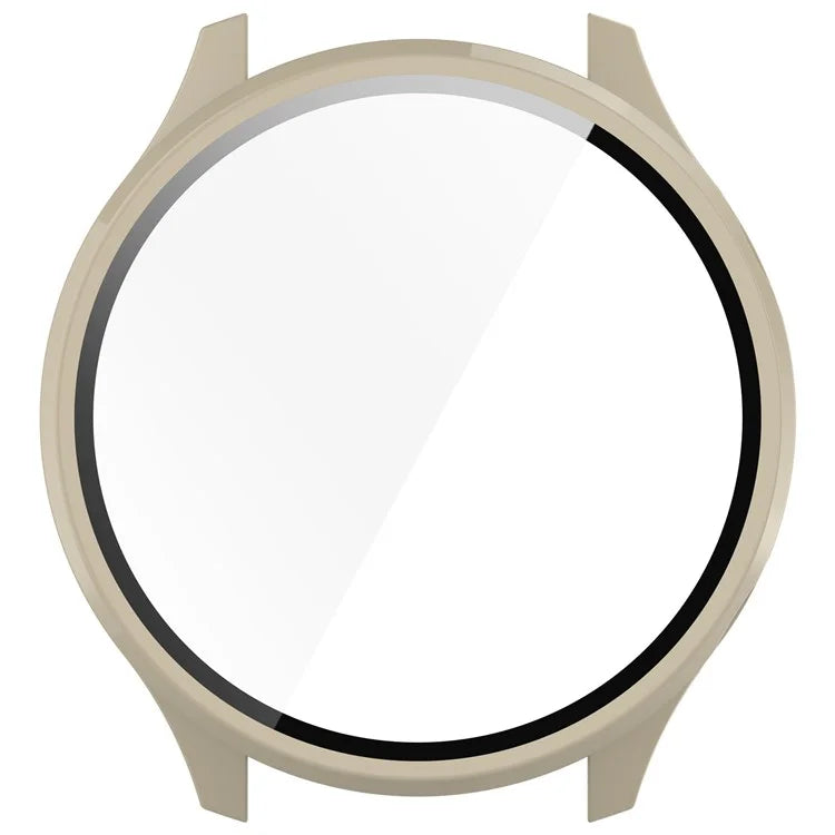 For OnePlus Watch 2R Case Hard PC Full Protective Watch Cover with Tempered Glass Film