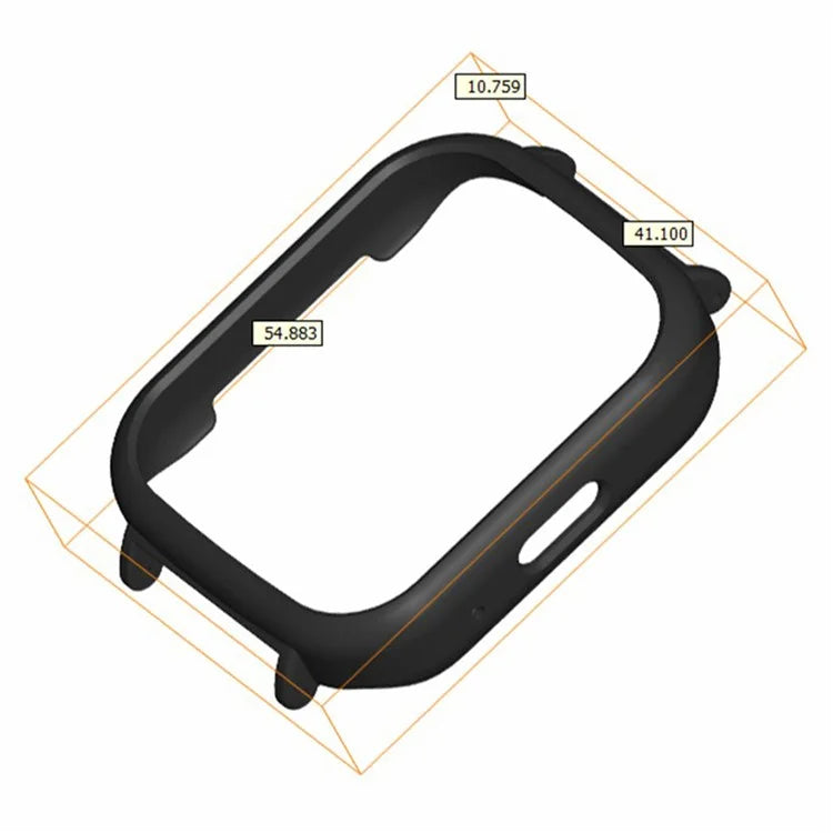 For Xiaomi Redmi Watch 3 Active Anti-Collision Smartwatch Case 20mm PC Protective Frame