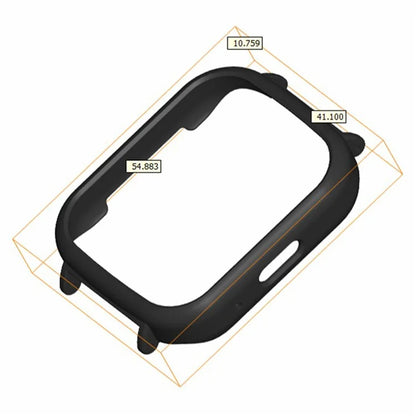 For Xiaomi Redmi Watch 3 Active Anti-Collision Smartwatch Case 20mm PC Protective Frame