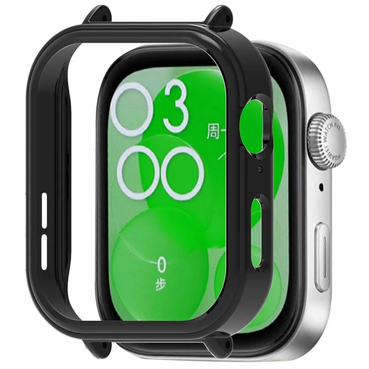 For Huawei Watch Fit 3 Anti-Collision PC Watch Case 20mm Strap Connection Frame