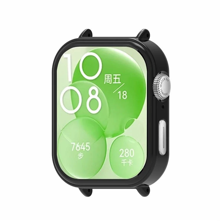 For Huawei Watch Fit 3 Anti-Collision PC Watch Case 20mm Strap Connection Frame