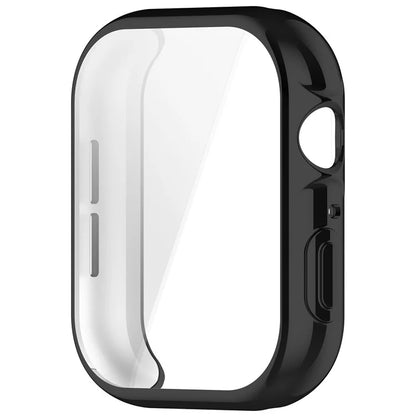 For Noise Colorfit Ultra 3 Drop Protection TPU Cover Watch Frame Case Edge Protector - Black