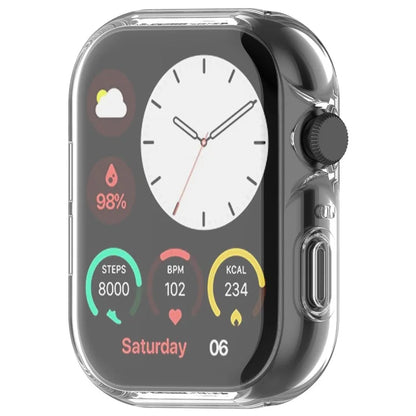For Noise Colorfit Ultra 3 Drop Protection TPU Cover Watch Frame Case Edge Protector - Transparent