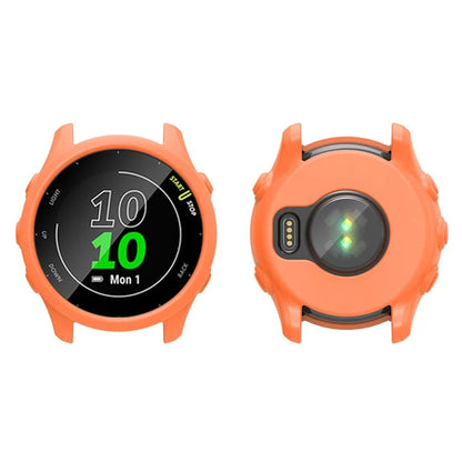 For Garmin Forerunner 255 Watch Case Drop-Resistant Silicone Watch Cover