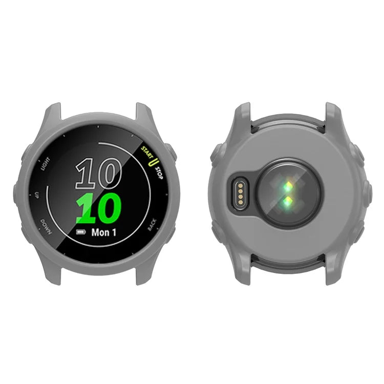 For Garmin Forerunner 255 Watch Case Drop-Resistant Silicone Watch Cover