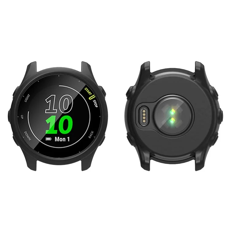 For Garmin Forerunner 255 Watch Case Drop-Resistant Silicone Watch Cover
